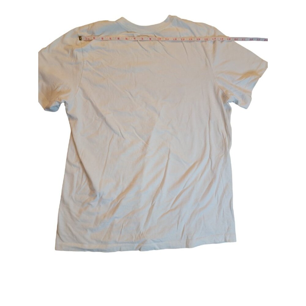 Nike CrewneckShirt Mens Short Sleeve XL Black Swoosh Lightweight Cotton - Picture 3 of 6